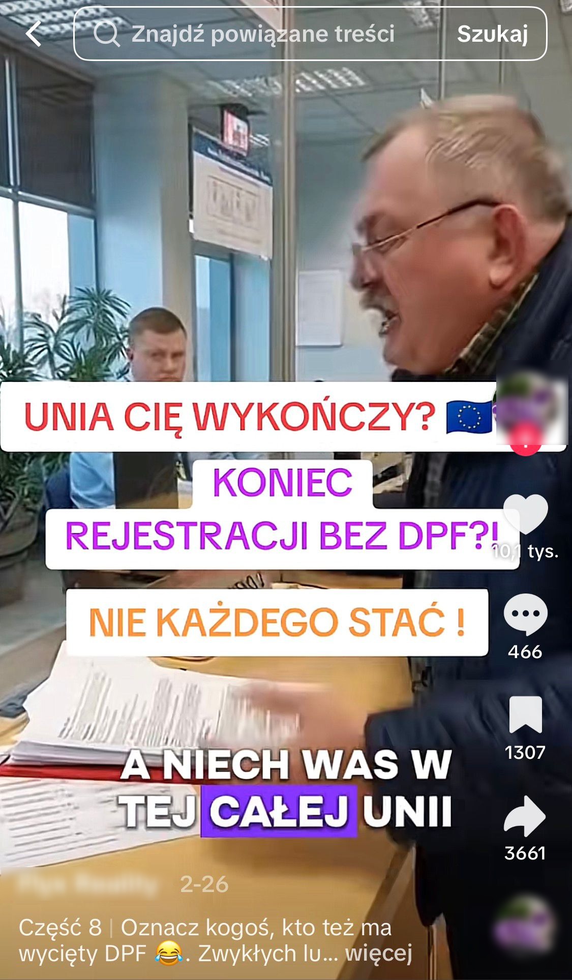 Na jednym z kont z filmami AI można oglądać materiały o wydźwięku antyunijnym