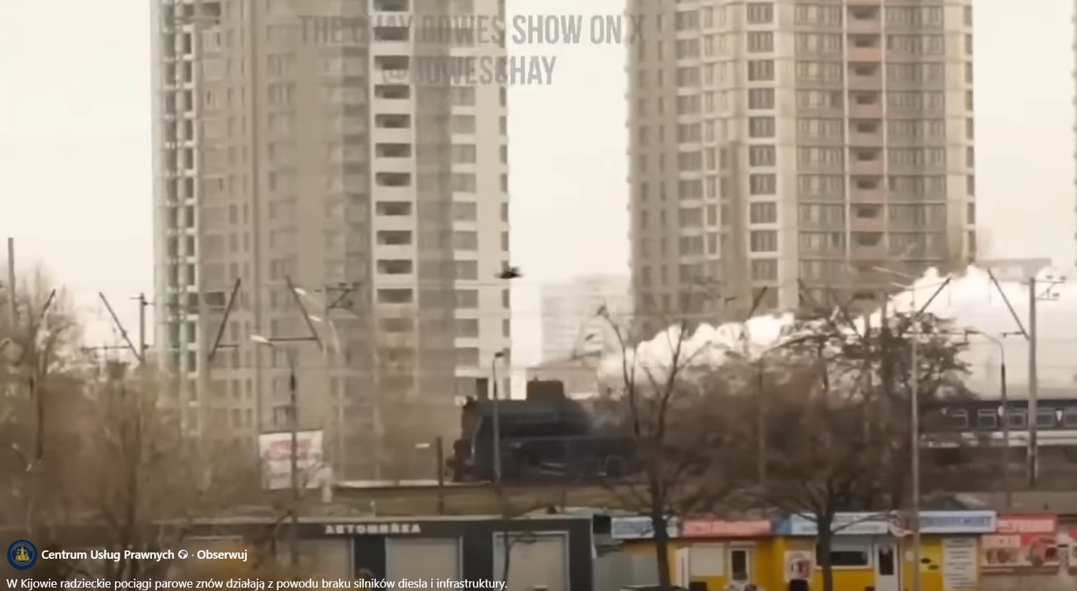 Na Facebooku czy TikToku nagranie pojawiało się bez logotypu rosyjskiej stacji