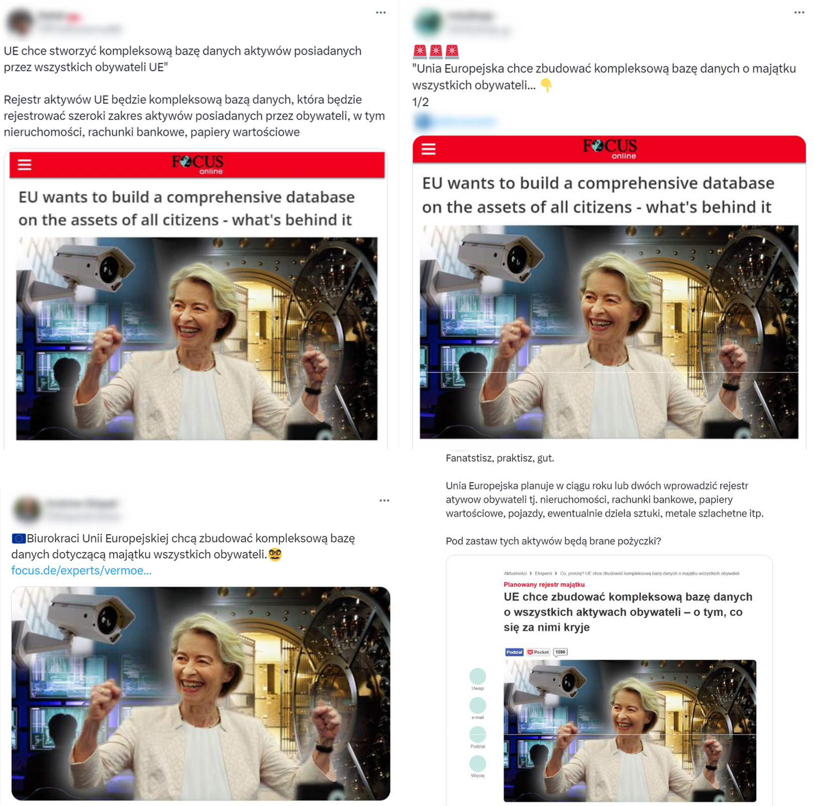 Wiele wpisów odwoływało się do niemieckiego artykułu