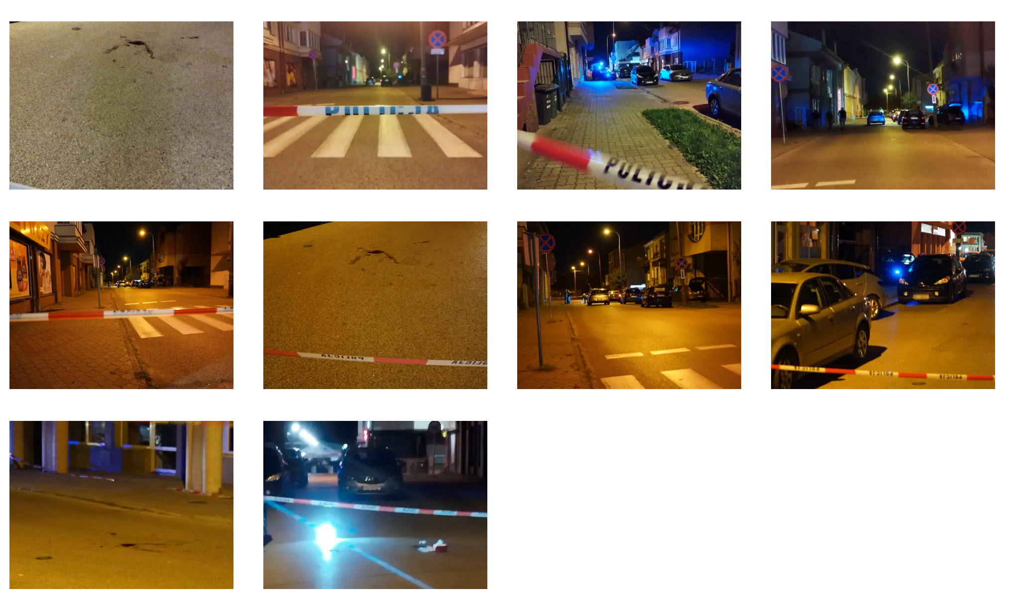 Zdjęcia zrobione na początku sierpnia 2025 roku w Ciechanowie przez lokalny portal, by pokazać okoliczności strzelaniny w tym mieście. Użyto ich we wrześniu, by pokazywać, że w Ciechanowie spadł rosyjski dron.