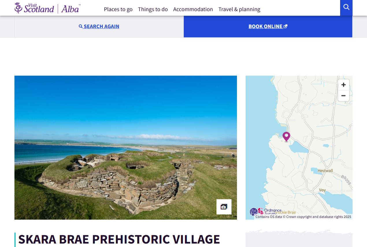 Jak naprawdę wygląda szkocka osada Skara Brae