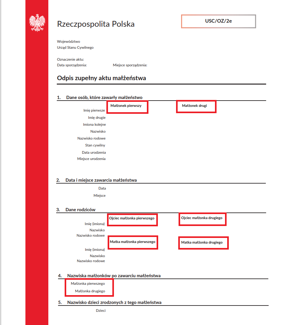 Zmiany w rubrykach zaproponowane przez resort cyfryzacji 