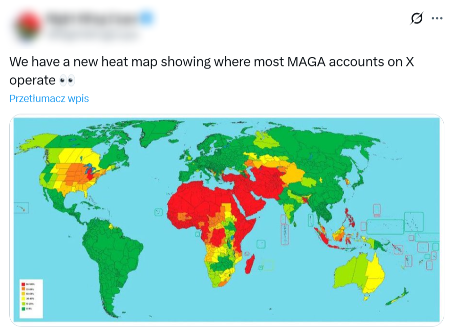 Anglojęzyczny wpis wyświetliły prawie dwa miliony użytkowników