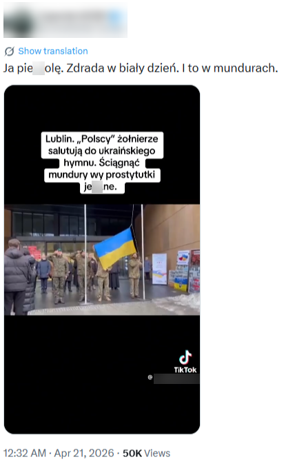 Oburzenie i wulgaryzmy - tak reagują internauci komentujący zachowanie polskich żołnierzy. Niesłusznie 