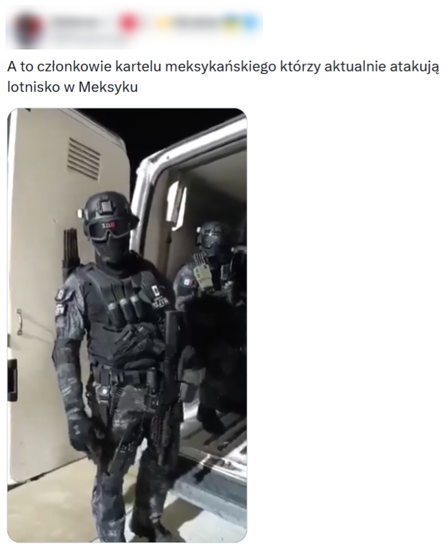 Wprowadzający w błąd post opublikowany 22 lutego 2026 roku