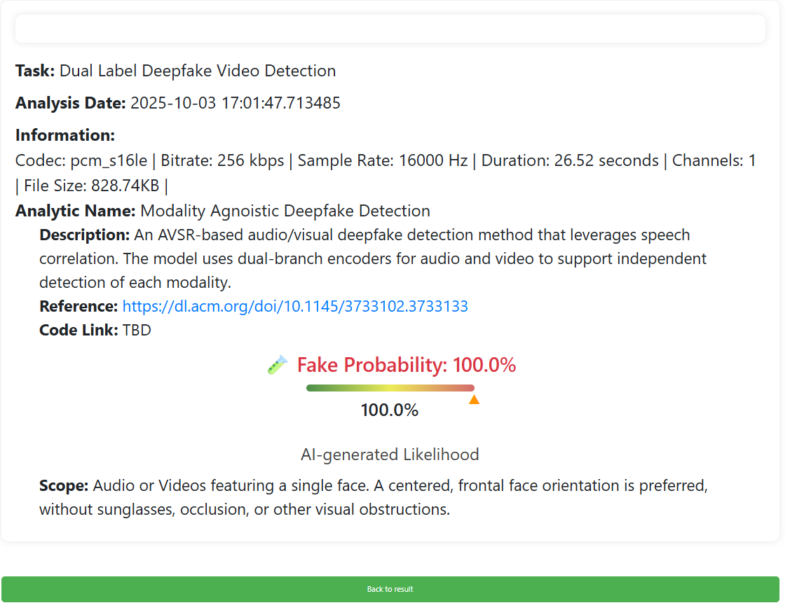 Narzędzie AVSRDD wykazało, że popularne nagranie stadionu na dachu to dzieło AI
