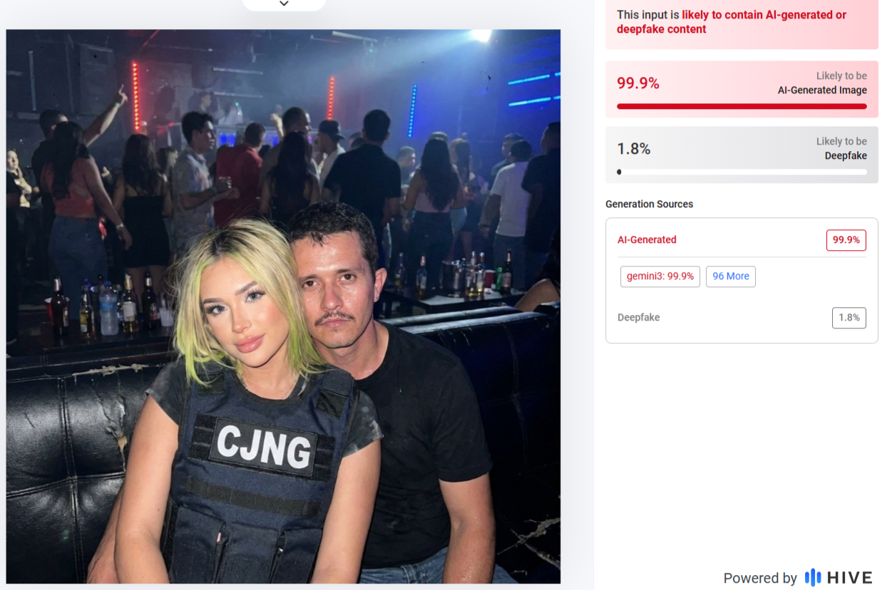 Analiza kolejnych zdjęć pokazuje, że są to dzieła AI 