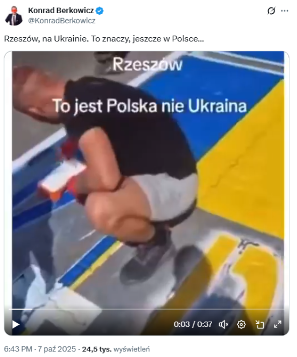 Wprowadzający w błąd post posła Konfederacji polubiło ponad tysiąc internautów 