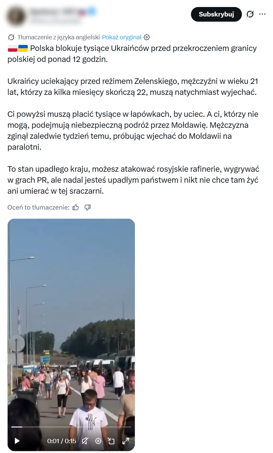 Oba nagrania z fałszywymi opisami wyświetliło w sumie ponad pół miliona użytkowników