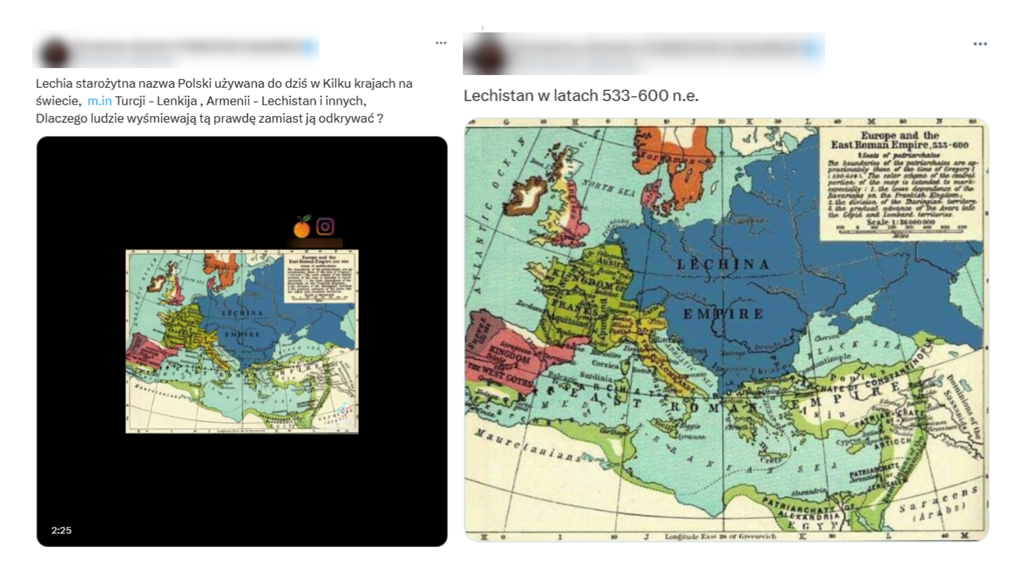 Wprowadzające w błąd posty opublikowane 27 lipca 2025 roku w serwisie X