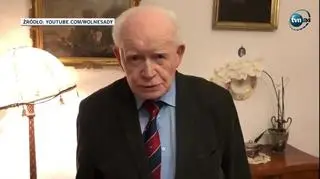 Profesor Adam Strzembosz wspiera sędziów: z całego serca jestem z wami