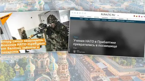 "Manewry zarazy NATO na Łotwie" - rosyjska dezinformacja uderza w kraje bałtyckie