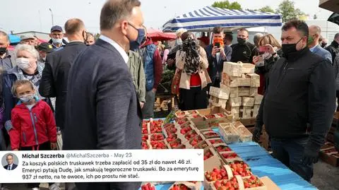 Drogie truskawki? Tak, ale to nie najlepszy wskaźnik zmian cen żywności