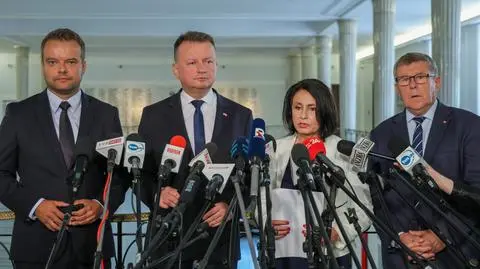 Konferencja posłów PiS