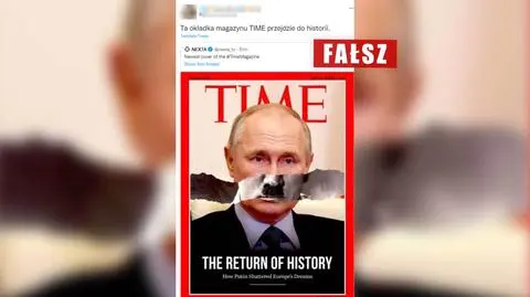 Putin jako Hitler - to nie jest okładka amerykańskiego magazynu