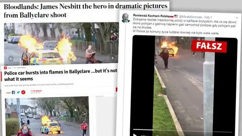 "Dobijanie resztek niepokornej policji w kalifacie brytyjskim"? To scena z serialu