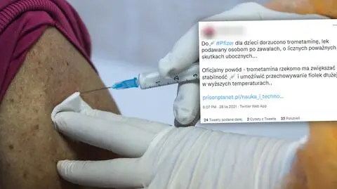Trometamina w szczepionkach Pfizera? Wyjaśniamy