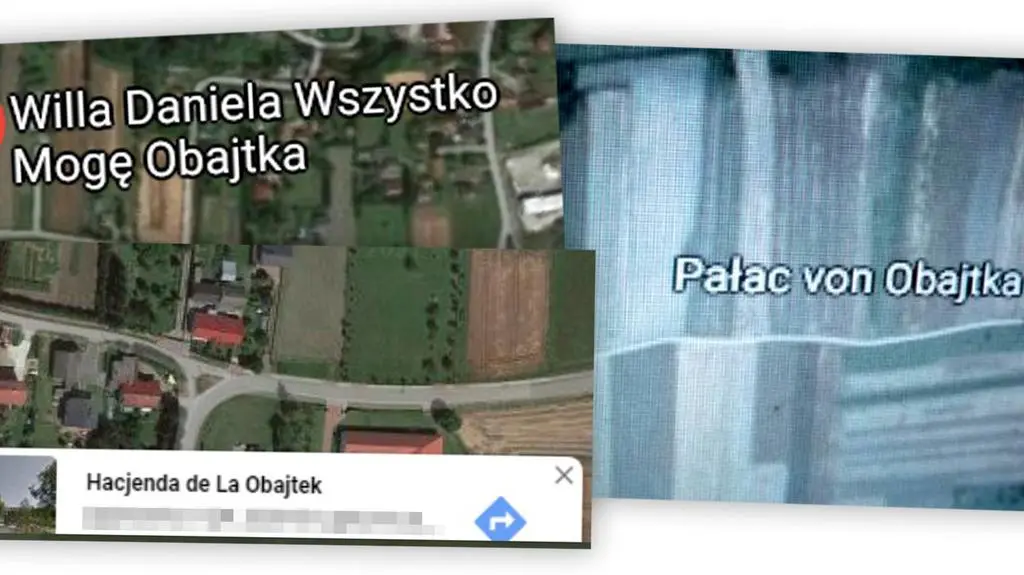 Żarty internautów w mapach Google