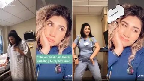 Tik Tok podnosi ciśnienie. Krytyka lekarzy żartujących z pacjentów