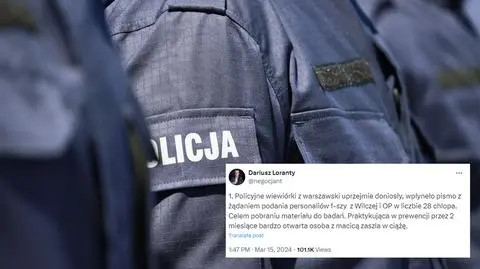 Doniesienia o 28 policjantach i praktykantce w ciąży. Stołeczna policja dementuje