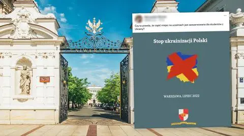 Polacy są dyskryminowani na uczelniach przez limity dla studentów z Ukrainy? "Nieprawdziwa teza"