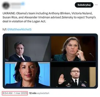 Anonimowy wpis wyświetliło ponad 12 mln internautów.