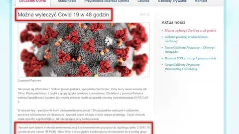 Amantadyna wyleczy COVID-19 w 48 godzin? Uwaga na podejrzaną kurację