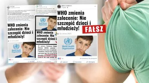 WHO zaleca nie szczepić dzieci i młodzieży? Nie. Uwaga na manipulacje