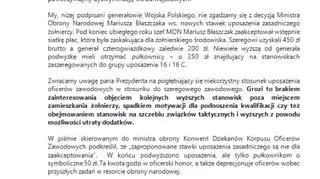 Pierwsza strona listu