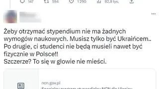 Оманливе повідомлення поширювалося, серед інших, на Twitter