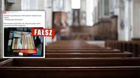 Zabawka "Ukrzyżuj sam Chrystusa" w niemieckich sklepach? Nie, wyjaśniamy, co to za przedmiot