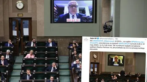 Jacek Sasin: benzyna jest tania dzięki dobremu zarządzaniu. Naprawdę?