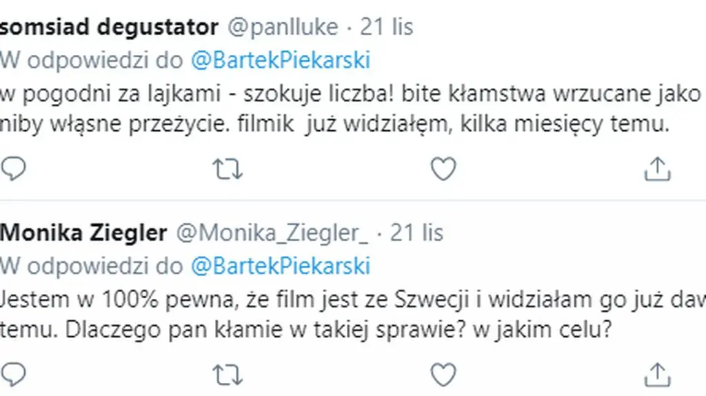 Komentarze internautów