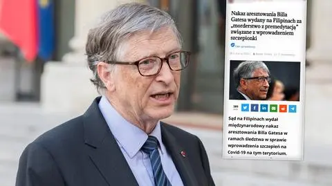 "Sąd Filipin wydał nakaz aresztowania Gatesa"? To fake news