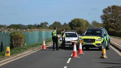 Akcja policji w Fairford