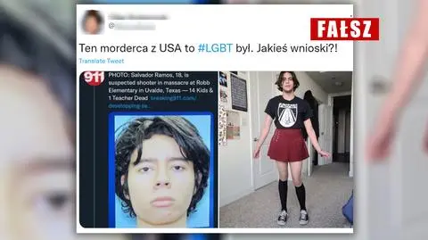 Posty o napastniku z Teksasu i osobach LGBT - uwaga na fałszywy przekaz