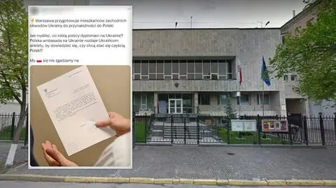 Ankiety dla Ukraińców "czy chcą stać się częścią Polski"? To fejk
