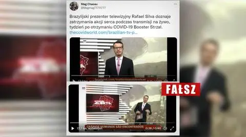 Prezenter po przyjęciu trzeciej dawki miał atak serca na wizji? Lekarze wykluczyli związek