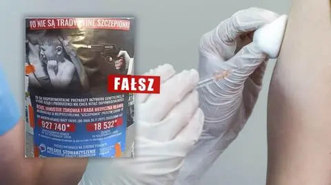 Stowarzyszenie "niezależnych lekarzy" a szczepienia dzieci. Uwaga na plakat z fałszywymi tezami