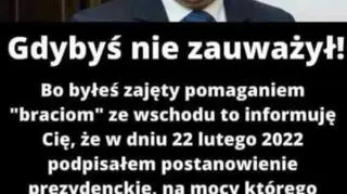 Ilustracja ze zmanipulowanym przekazem