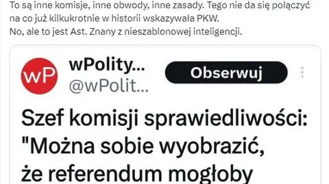 Referendum razem z wyborami: "nie bardzo można"? Wyjaśniamy 