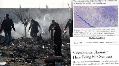 "New York Times" i Bellingcat: w samolot najprawdopodobniej trafiła rakieta