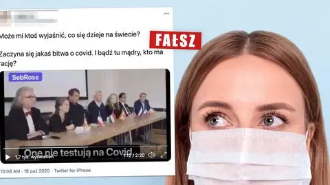 87 tysięcy pielęgniarek nie chce szczepionki? Uwaga na film pełen fałszywych informacji