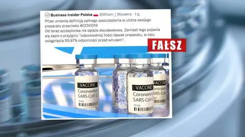 Szczepionka Pfizera "od teraz nie będzie dwudawkowa"? Koncern komentuje