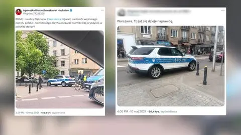 Polsko-niemiecki wóz w Warszawie. "Czy to początek niemieckiej jurysdykcji?" Nie