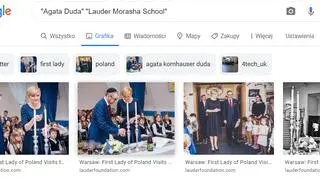 Wyniki wyszukiwania w Google