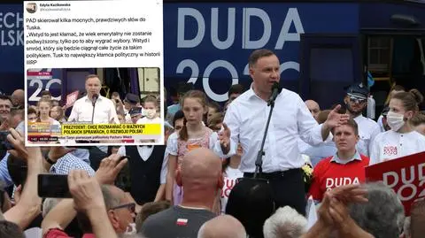 Tusk kłamał, że nie podniesie wieku emerytalnego? Sprawdzamy zarzut prezydenta