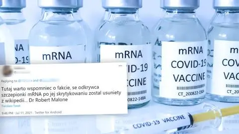 Twórca szczepionki mRNA usunięty z Wikipedii za krytykę szczepień? Nie jest jej twórcą, problem jest inny