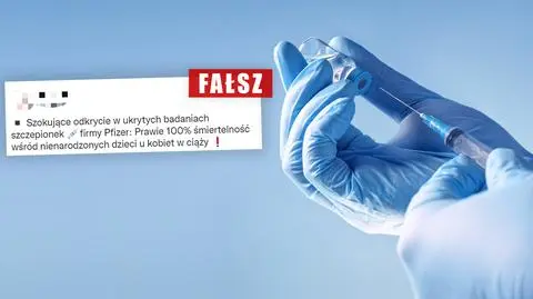 "Lawina poronień i martwych urodzeń" po szczepieniu na COVID-19? Teza, na którą nie ma dowodów