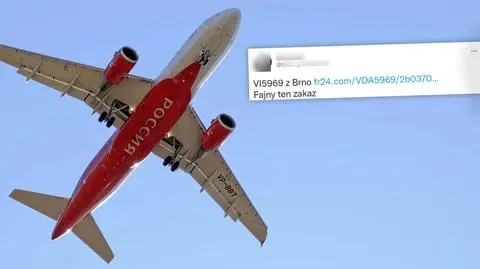 Samoloty z Rosji latają nad Polską - "to jak jest z tymi sankcjami?". Wyjaśniamy